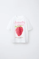 T-SHIRT À IMPRIMÉ FRUITS