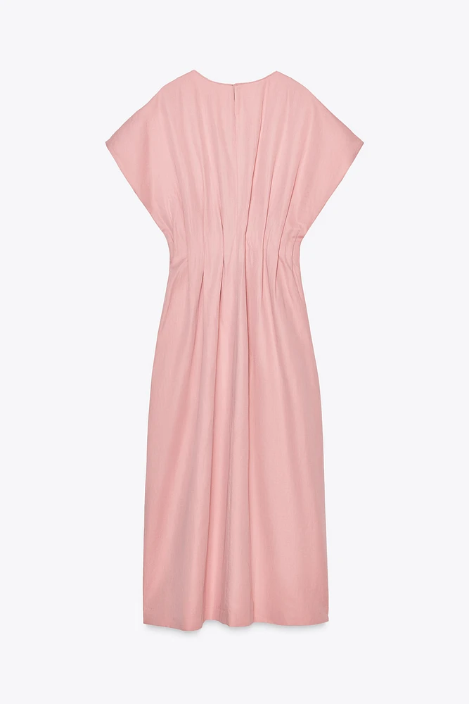 ZW COLLECTION PLEATED MIDI DRESS