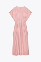ZW COLLECTION PLEATED MIDI DRESS