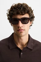 POLO EN MAILLE SOIE ET LIN