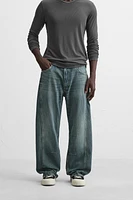 RELAXED FIT SEAM JEANS