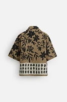 CHEMISE À IMPRIMÉ FLORAL