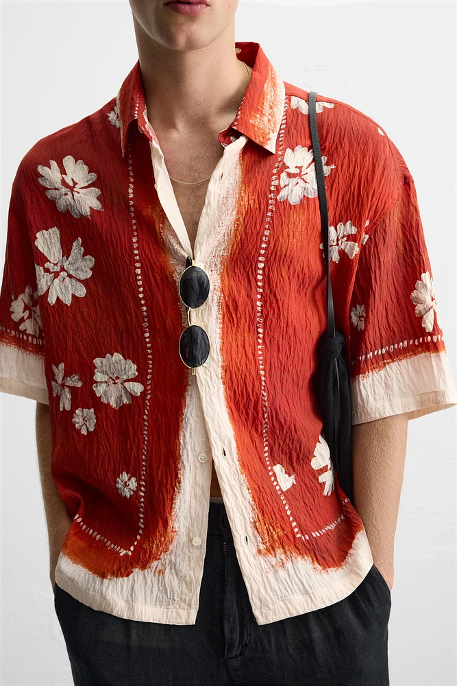 FLORAL PRINT SHIRT