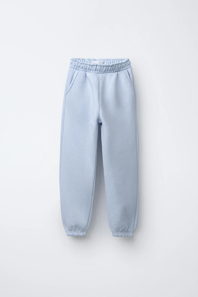 PANTALON JOGGER EN MOLLETON