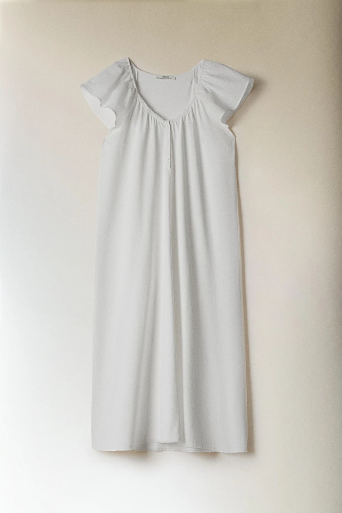 CHEMISE DE NUIT JERSEY COTON