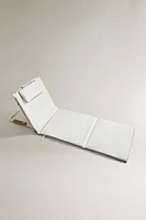 FOLDING FLOOR BEACH LOUNGER