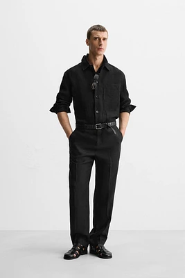 100% LINEN LIMITED EDITION OVERSHIRT