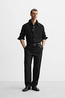 100% LINEN LIMITED EDITION OVERSHIRT