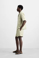 BERMUDA JACQUARD GÉOMÉTRIQUE