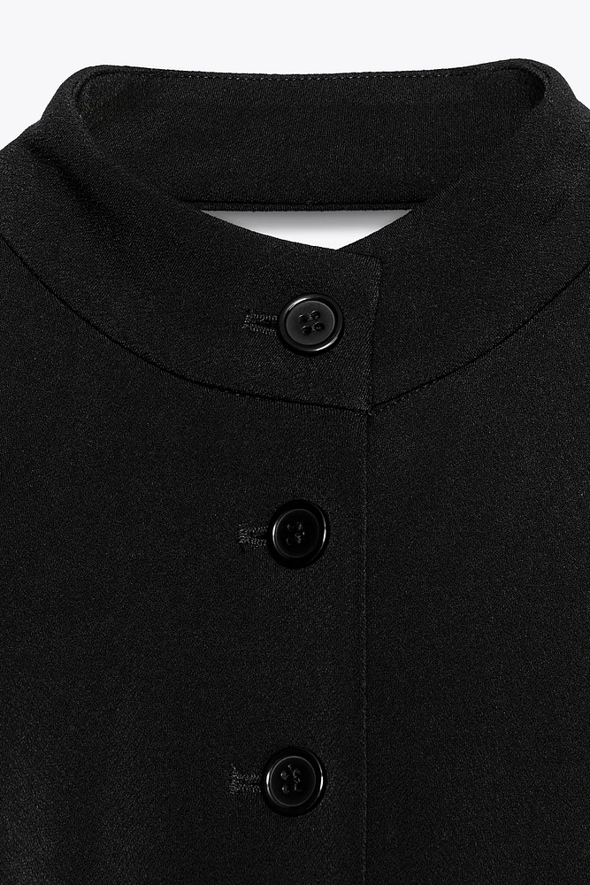HALTER BUTTON VEST