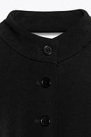 HALTER BUTTON VEST