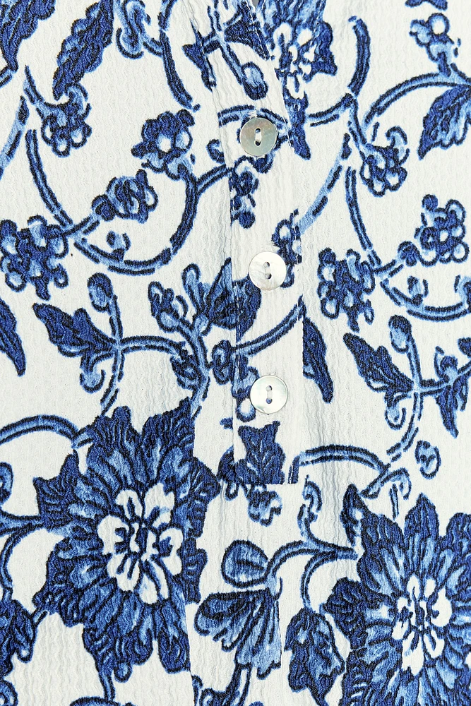 FLORAL PRINT DRESS