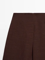 Pantalon de costume fluide en lin - Limited Edition