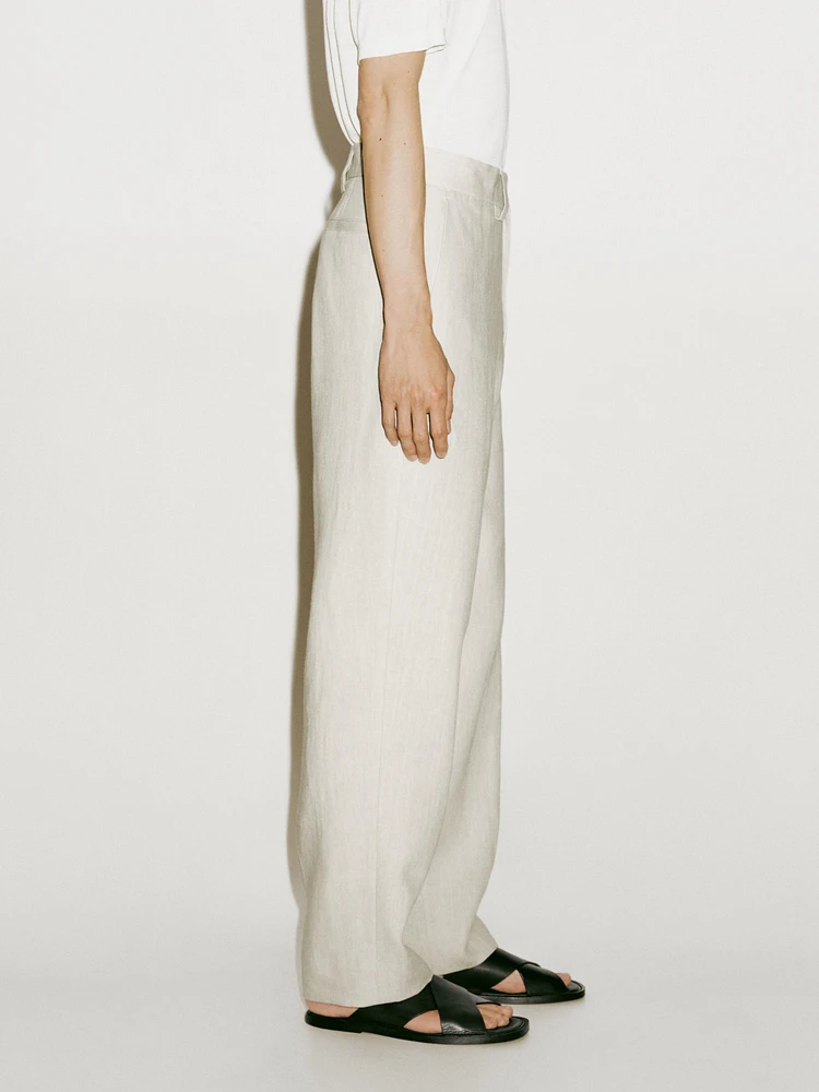 Pantalon de costume 100 % lin - Limited Edition