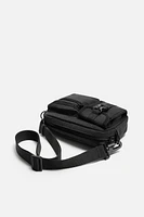 FABRIC POCKET CROSSBODY BAG