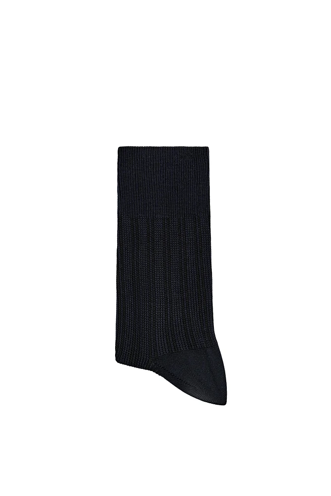 CHAUSSETTES CÔTELÉES CONTRASTE