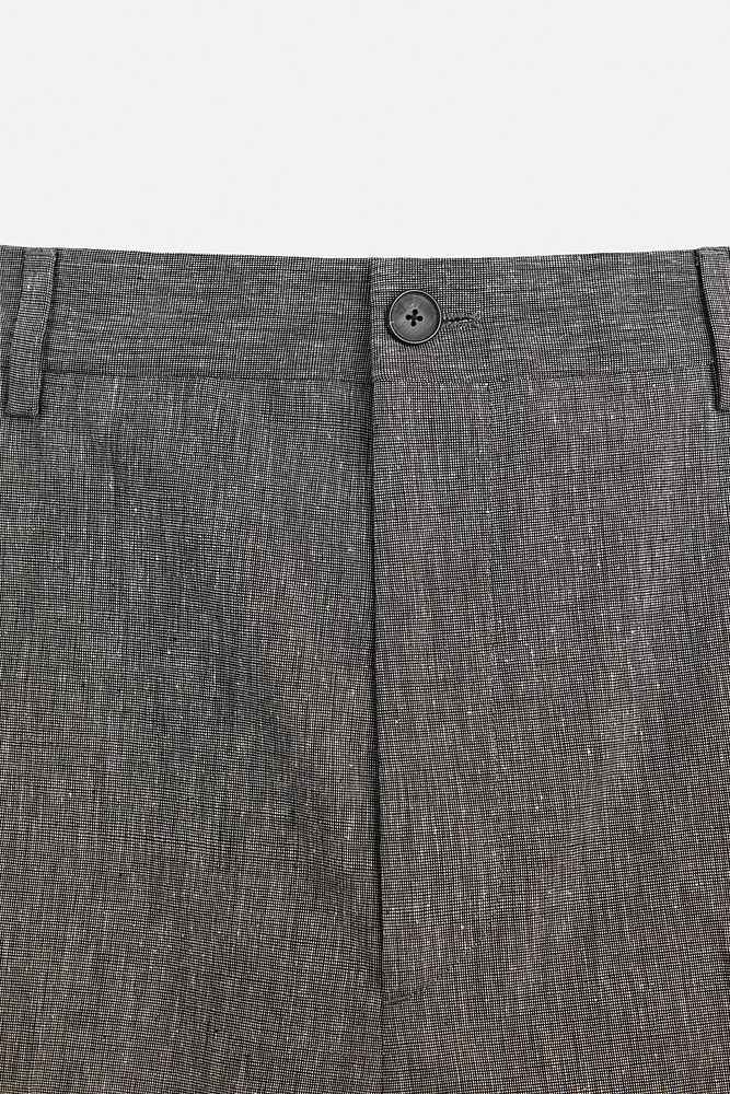 LIMITED EDITION TEXTURED SUIT PANTS