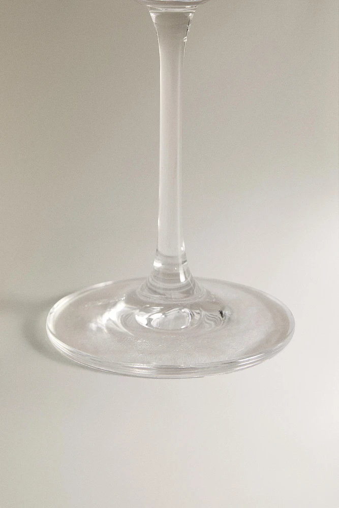VERRE À VIN CRISTALLIN RELIEF