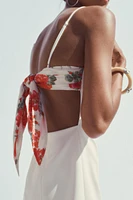 CUT OUT HANDKERCHIEF SHORT JUMPSUIT