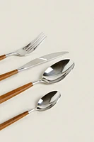 4-PIECE MAPLE FLATWARE SET