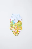 6-14 YEARS/ PRINTED SWIMSUIT