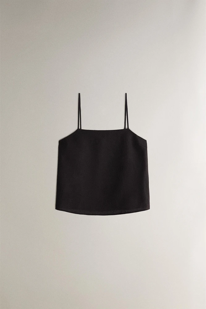 LINEN TOP