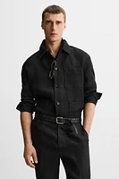 100% LINEN LIMITED EDITION OVERSHIRT