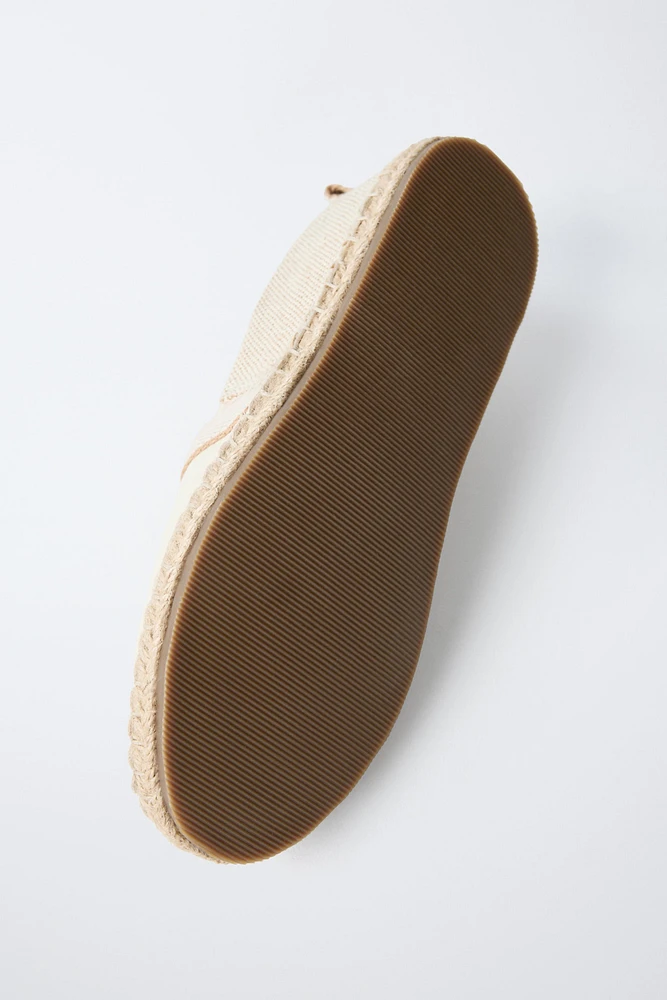 WOVEN JUTE SHOE