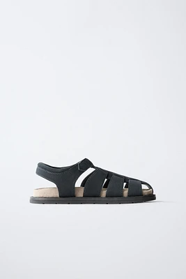 LEATHER FISHERMAN SANDALS