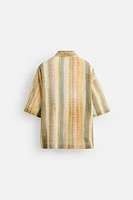 STRIPED PRINT SHIRT