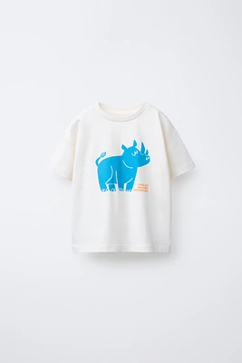 T-SHIRT À IMPRIMÉ ANIMAUX