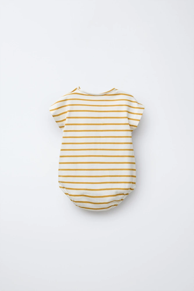 STRIPED BODYSUIT