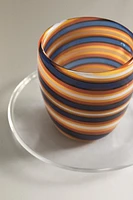 TASSE SOUCOUPE BOROSILICATE SPIRALE