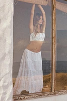 TIERED MAXI SKIRT