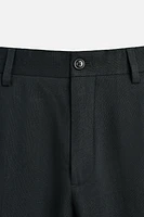 HEMP WOOL SUIT PANTS