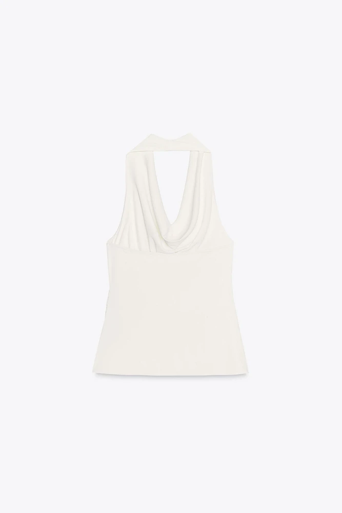 TOP DRAPÉ BOUCLE