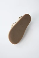 LEATHER CLOGS