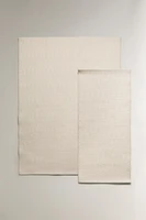 RAISED DESIGN COTTON AREA RUG