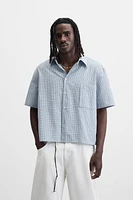CHEMISE RELAXED FIT À CARREAUX