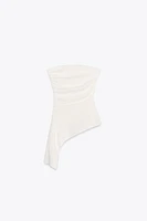 HAUT BUSTIER À TEXTURE