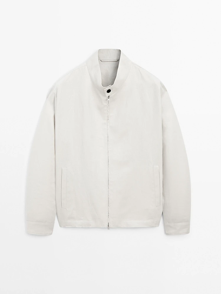 Veste légère 100 % lin