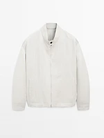 Veste légère 100 % lin