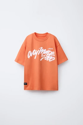 T-SHIRT À IMPRIMÉ GRAFFITI