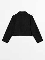 Short suede leather jacket - Limited Edition