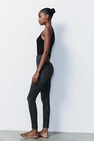 HIGH-WAISTED SCULPT TRF JEANS