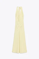 ROBE LONGUE HALTER POLYAMIDE