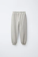 INTERLOCK SWEATSHIRT AND JOGGER PANTS SET