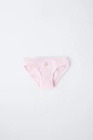 6-14 ANS/ LOT DE SIX CULOTTES IMPRIMÉES