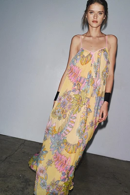 FLORAL PRINT DRESS ZW COLLECTION