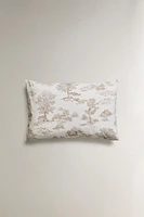 TOILE JOUY FOREST PILLOWCASE